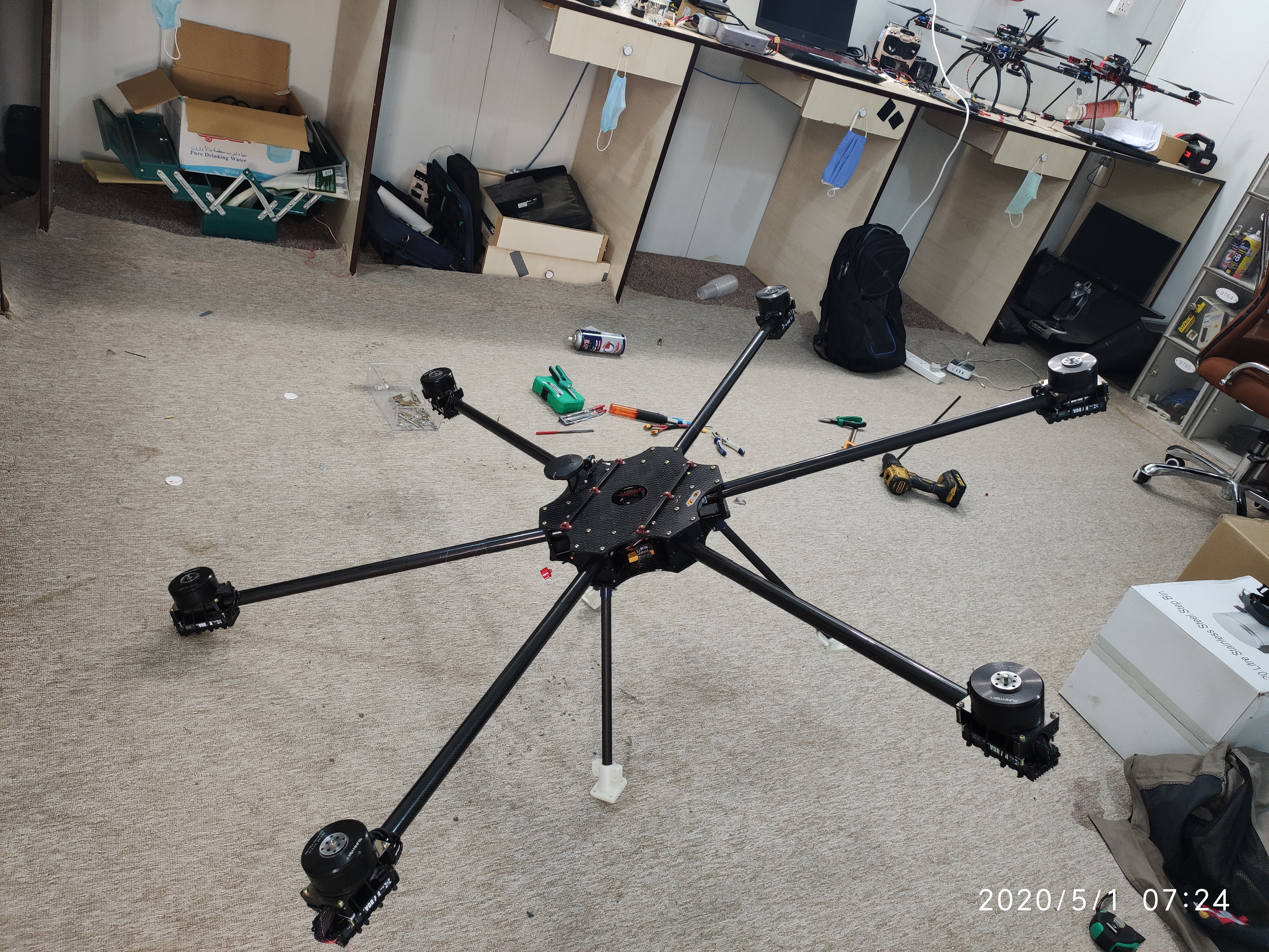 Hexacopter build